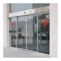 Commercial glass sliding automatic door opener with dunker motor